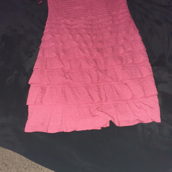 Red dress. By express sz. S - Picture 3 of 3